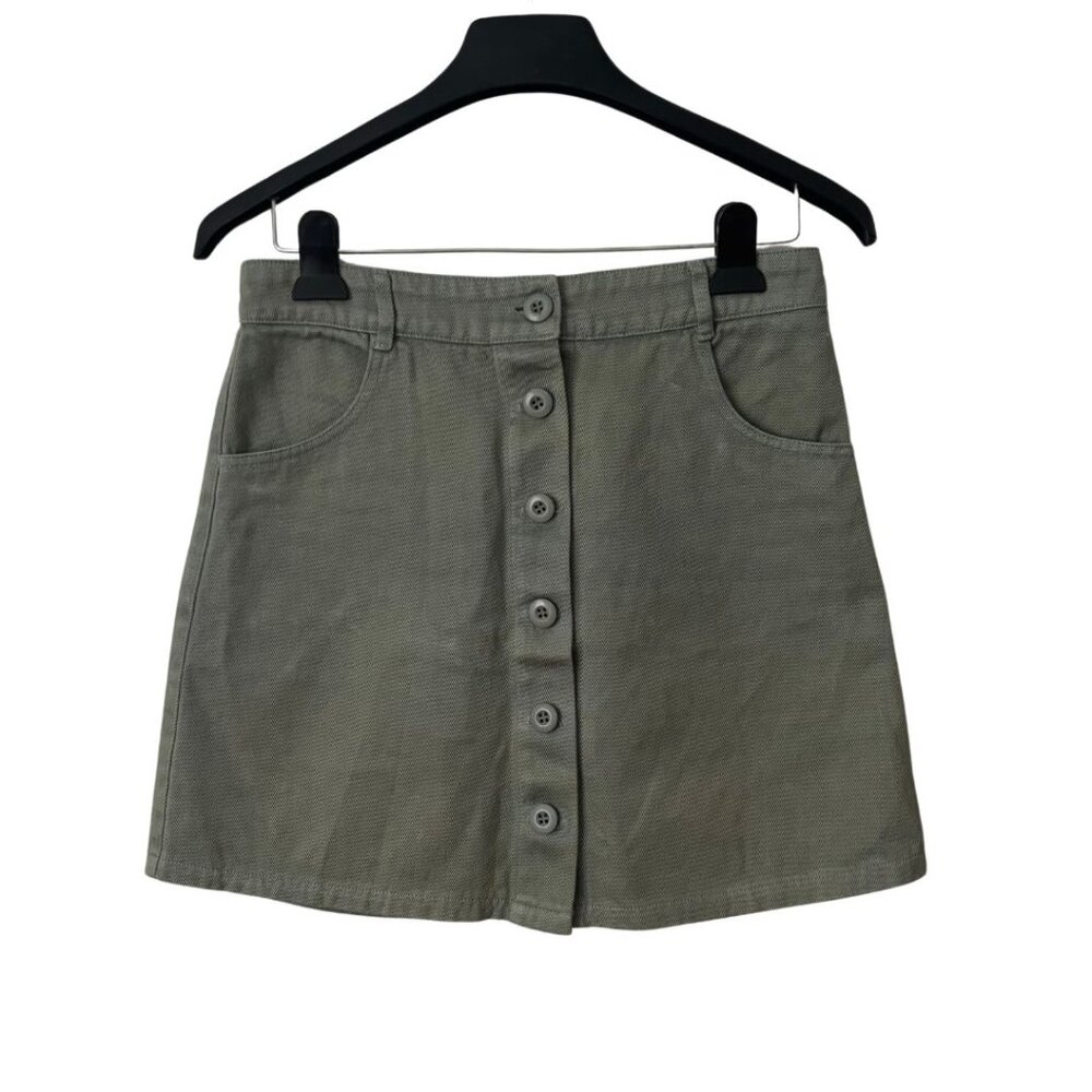 Barely worn Jungmaven mini skirt hemp cotton blend Small